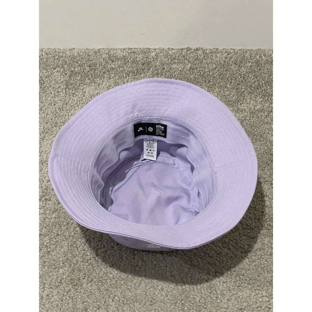 Nike Kids' Apex Futura Bucket Hat‎ Hydrangeas Purple & White One Size Sun Hat